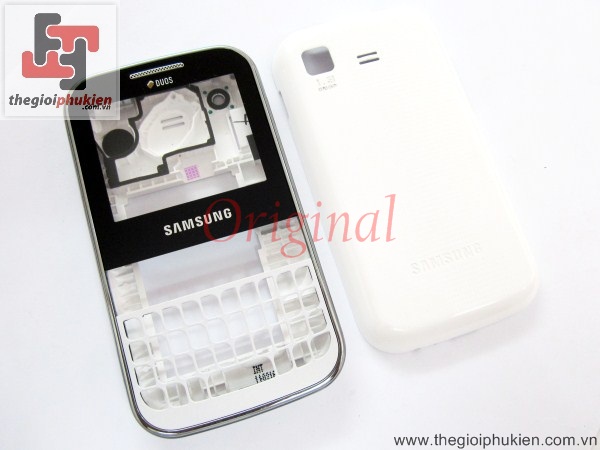 Vỏ Samsung C3222 white Original